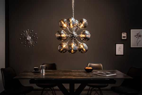Hanging Lamp Galaxy 72cm Silver
