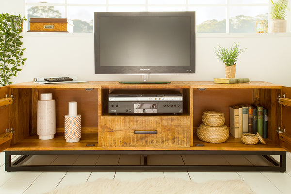 Wooden tv holder deals