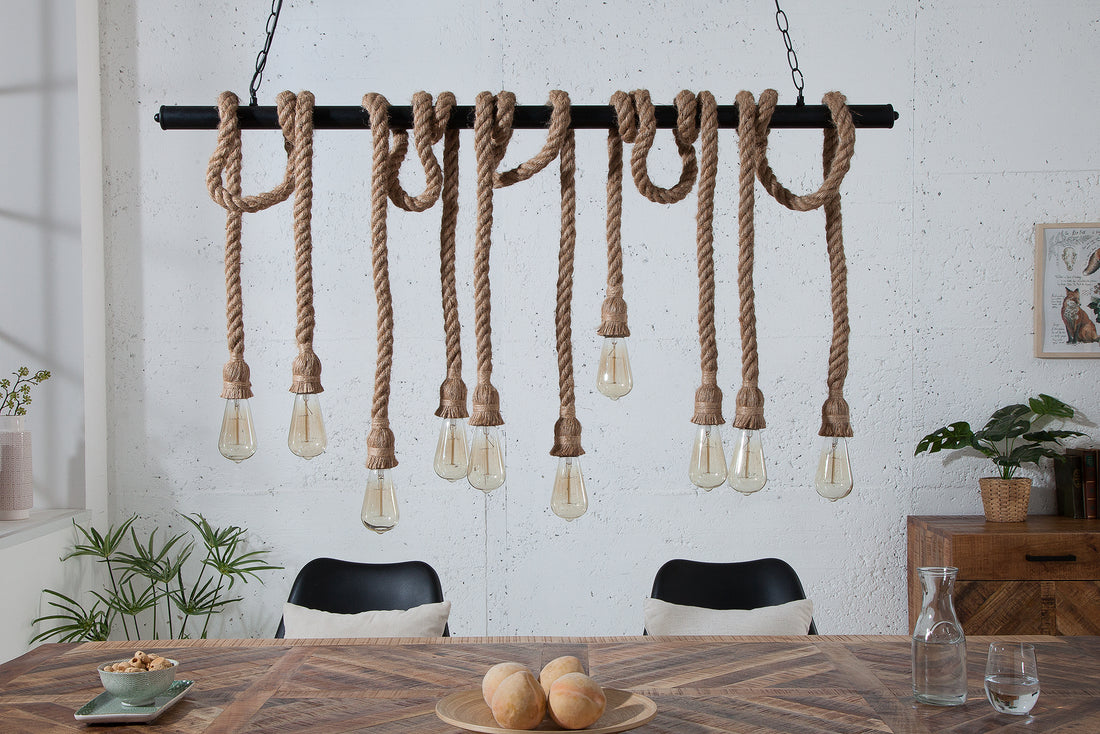 Hanging Lamp Seven Seas II 120cm Brown