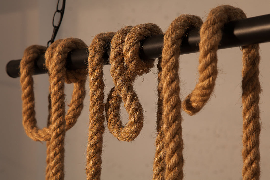Hanging Lamp Seven Seas II 120cm Brown