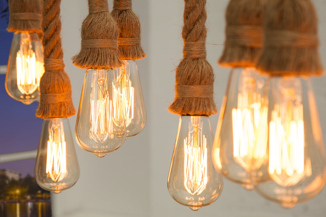 Hanging Lamp Seven Seas II 120cm Brown