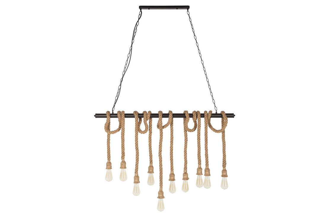 Hanging Lamp Seven Seas II 120cm Brown