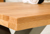 Dining Table Viking 200cm Wild Oak Wood Natural