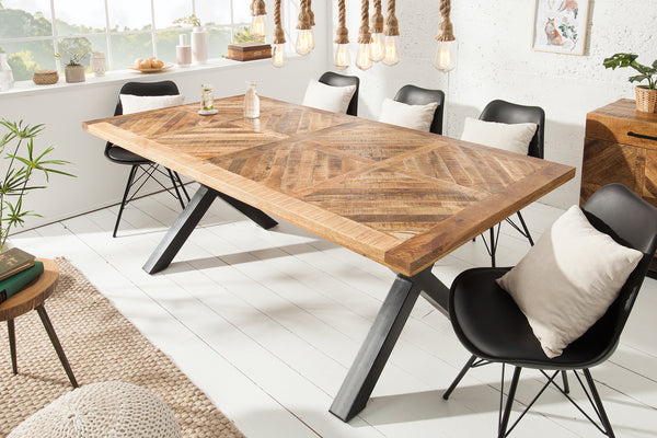 Dining Table Eon 160cm Mango Wood Natural