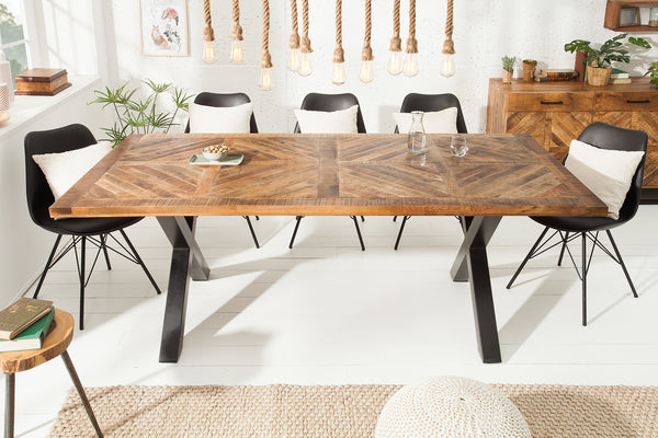 Dining Table Eon 160cm Mango Wood Natural