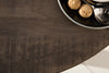 Round Dining Table Blacksmith 80cm Mango Wood Grey