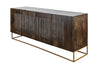 Sideboard Obsidian 177cm Mango Wood Brown Agate