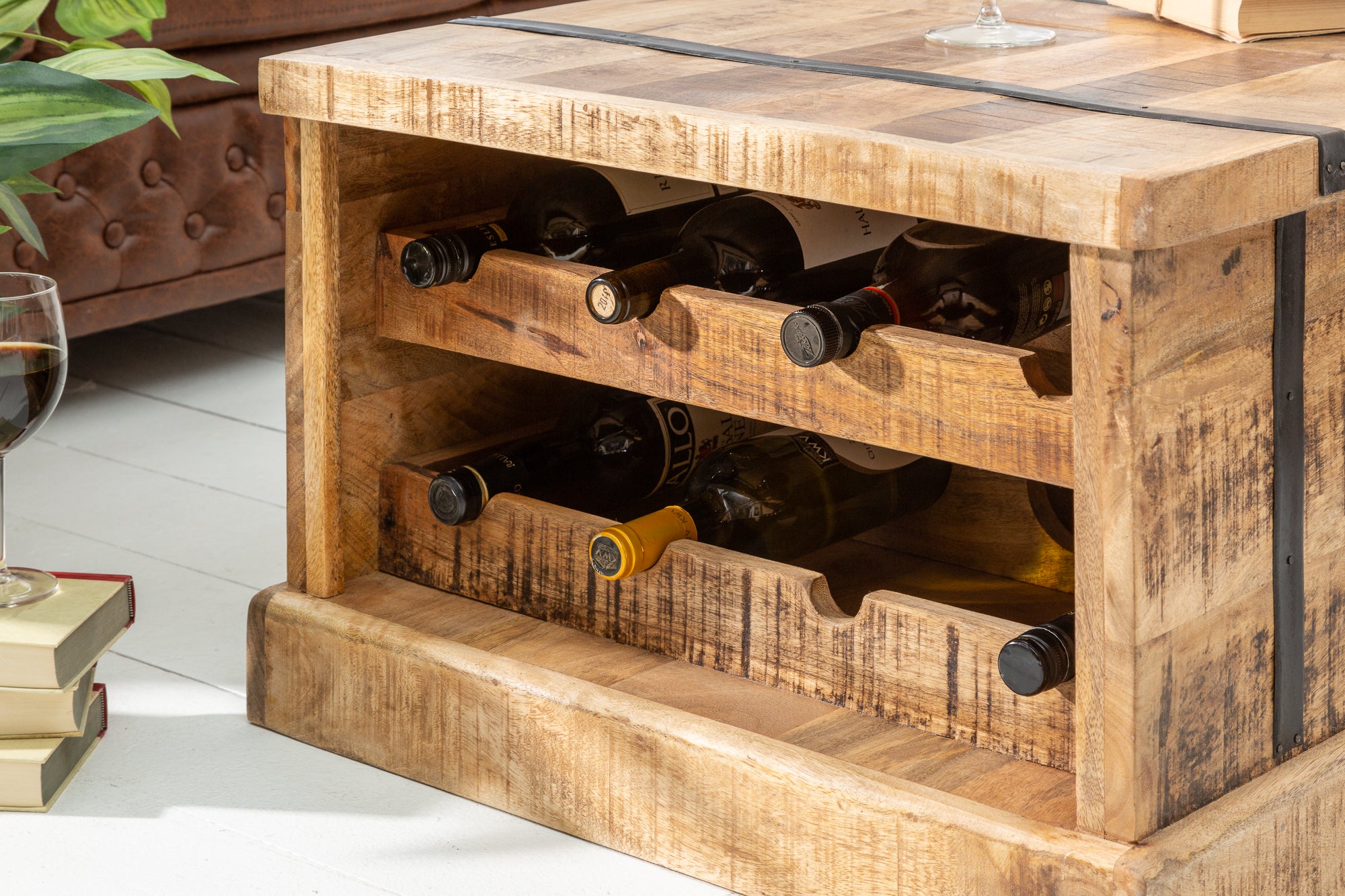 Coffee Table Connoisseur 100cm Mango Wood Natural