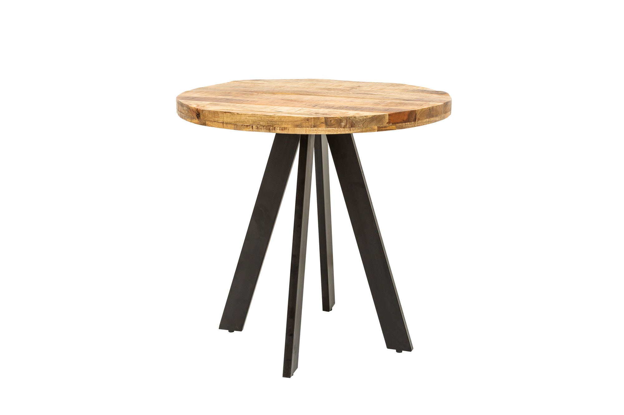 Dining Table Blacksmith Round 80cm Mango Wood Natural