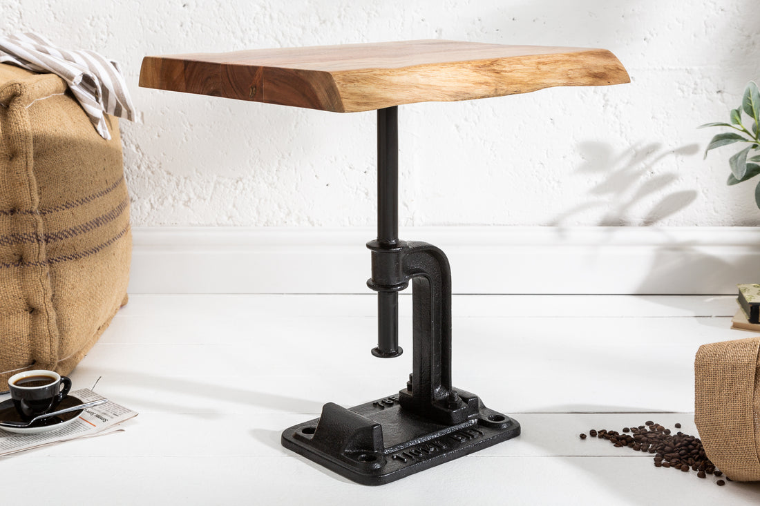 Side Table Fortress 46cm Acacia Wood Natural
