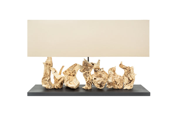 Table Lamp Pure Unique 80cm Driftwood Beige