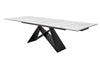 Dining Table Mercury 180-220-260cm Ceramic Marble Look