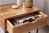 Bedside Table Blacksmith 45cm Mango Wood Natural