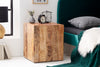 Side Table Fortress 45cm Mango Wood Natural