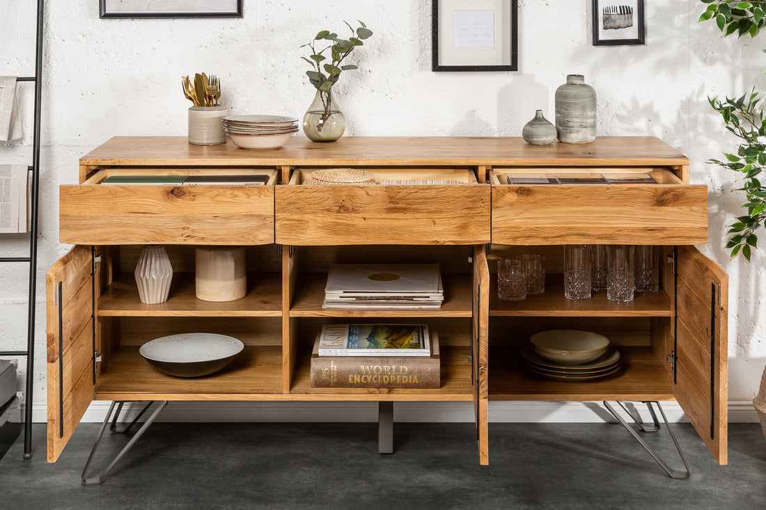 Sideboard Elysium 160cm Wild Oak Wood Natural