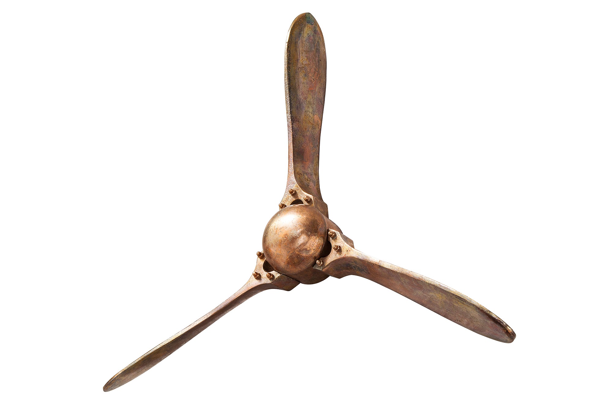 Decorative Propeller Screw III 60cm Copper