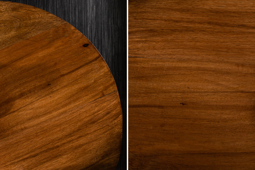 Round Side Table Extravagancia 60cm Mango Wood Natural