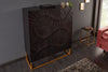 Cabinet Fossil 100cm Mango Wood Black