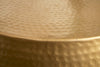 Round Coffee Table Orient 60cm Metal Gold