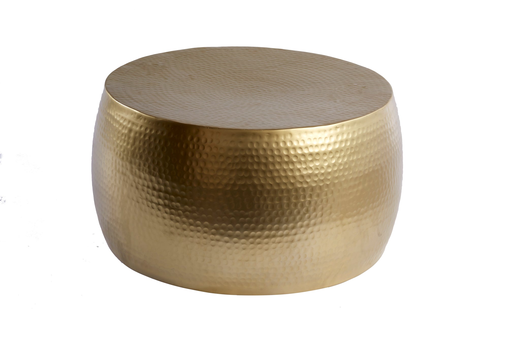 Round Coffee Table Orient 60cm Metal Gold