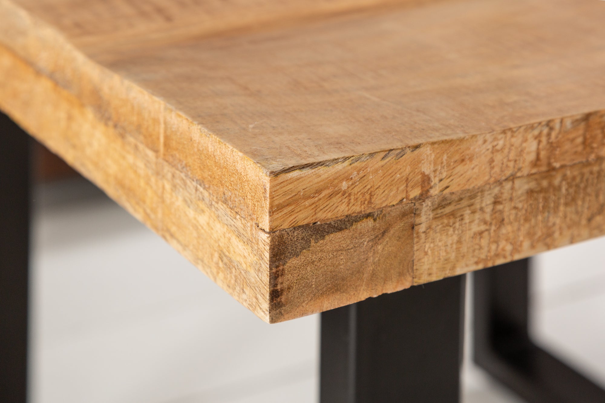 Coffee Table Blacksmith 60cm Mango Wood Natural