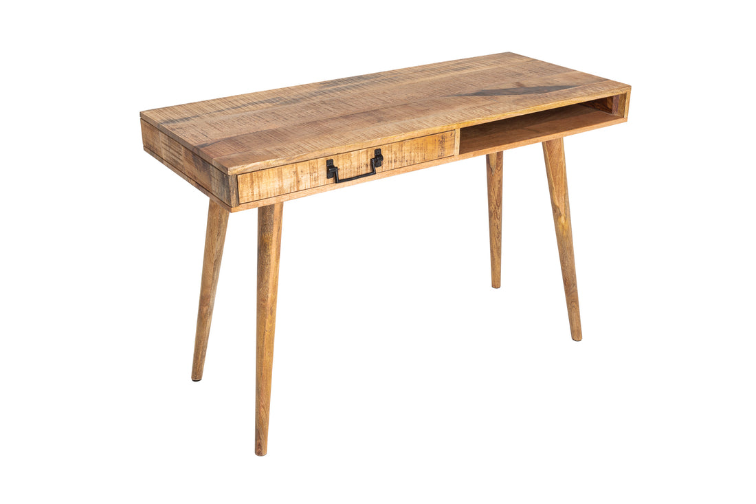 Desk Retro 120cm Mango Wood Natural