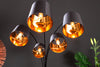 Floor Lamp Levels 205cm Metal Black