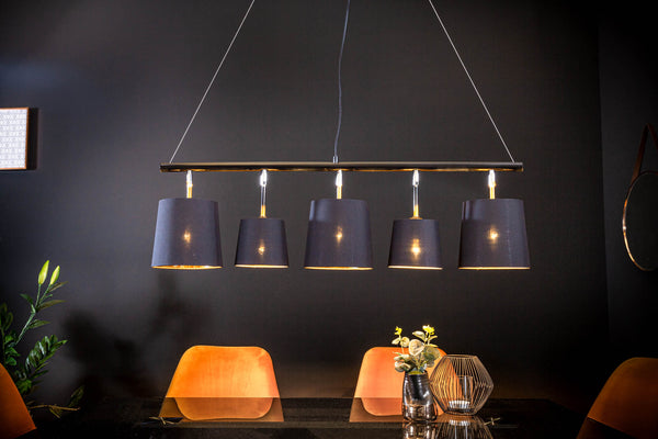 Hanging Lamp Levels 104cm Metal Black