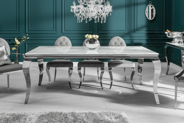 Dining Table Belvedere 200cm Marble Look