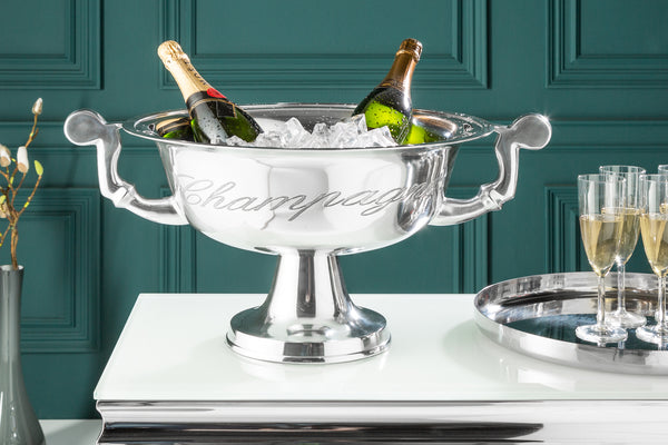 Champagne Cooler 40cm Chrome