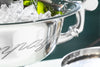 Champagne Cooler 40cm Metal Chrome