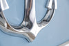 Wall Decoration Anchor 90cm Silver