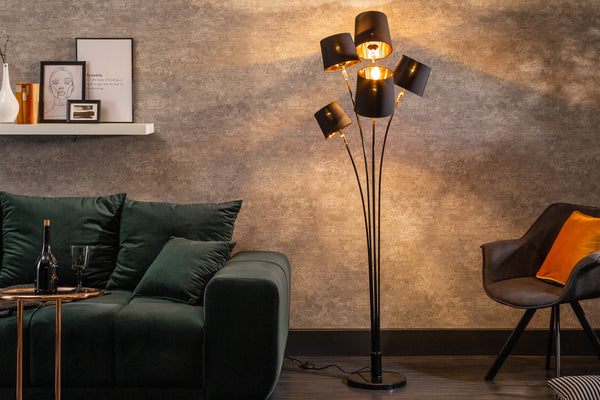 Levels Floor Lamp 178cm Black