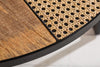 Set Of 2 Round Nesting Coffee Tables Vienna 50cm/70cm Mango Wood Natural