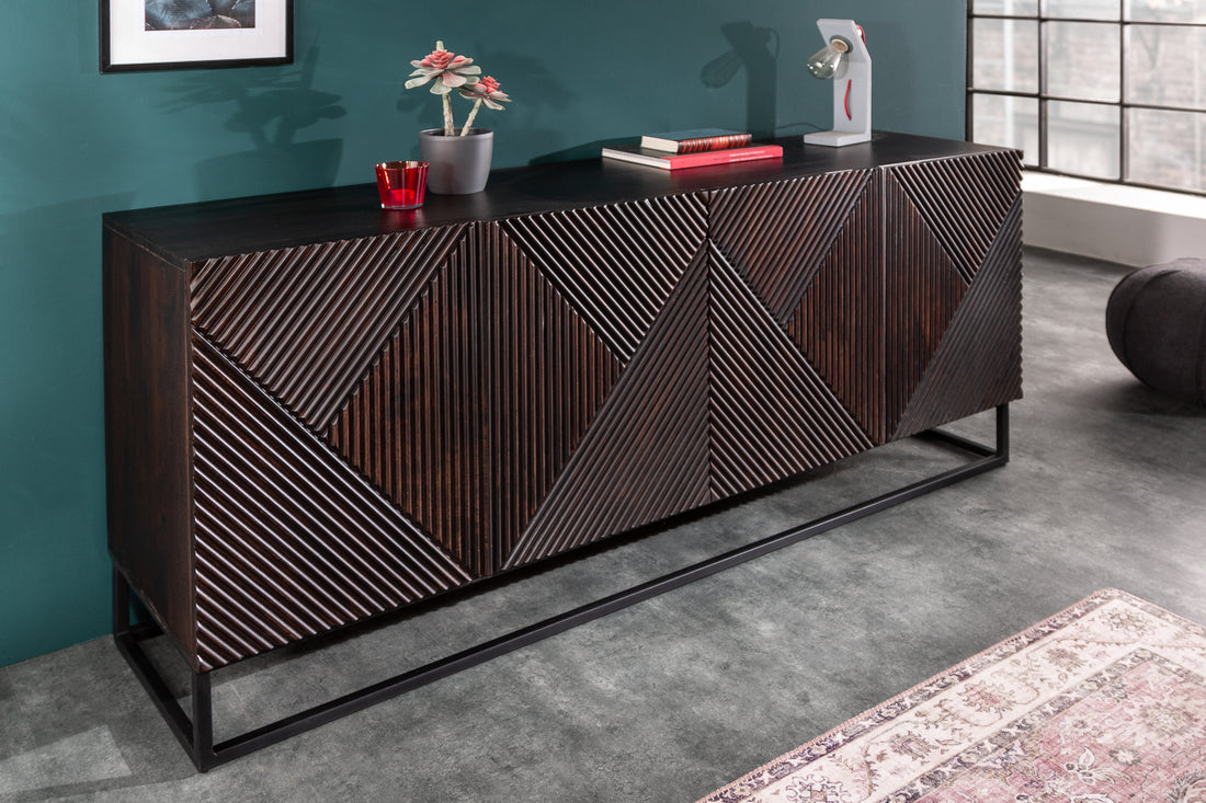 Sideboard Symmetry 177cm Mango Wood Brown