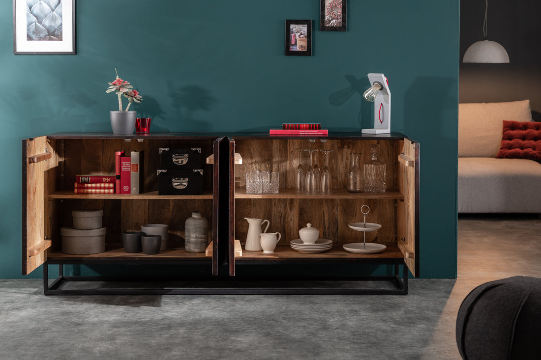 Sideboard Symmetry 177cm Mango Wood Brown
