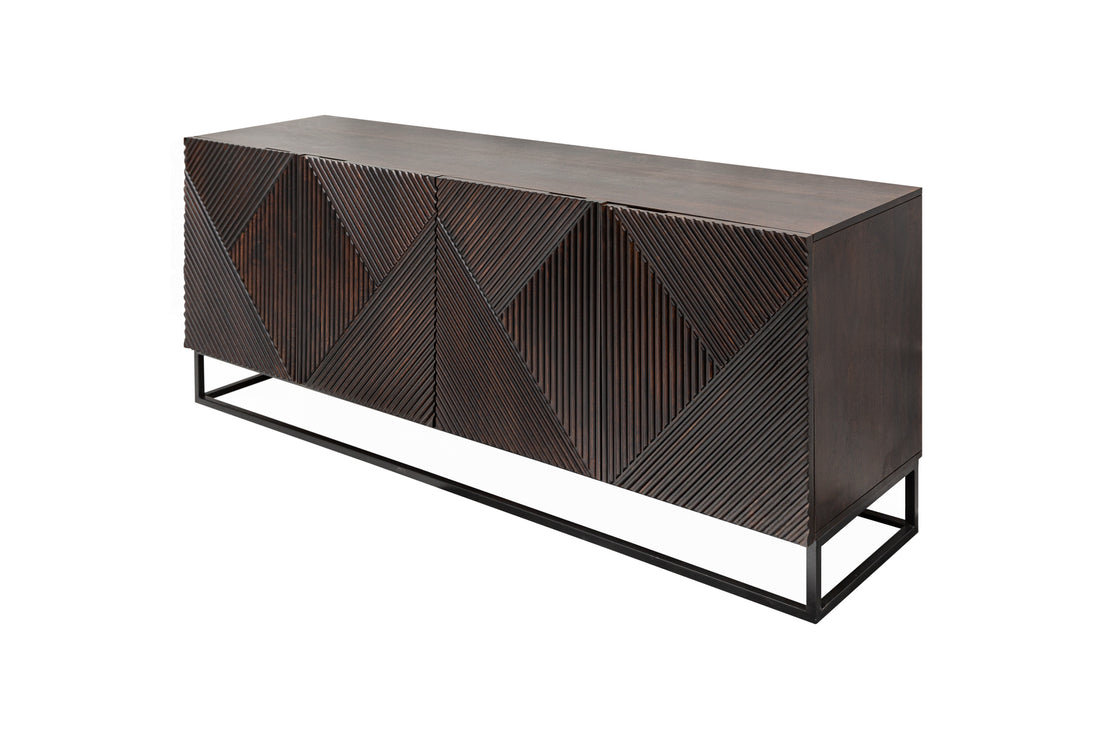 Sideboard Symmetry 177cm Mango Wood Brown