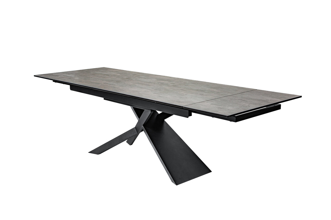 Extendable Dining Table Galactic 180-220-260cm Ceramic Lava Look