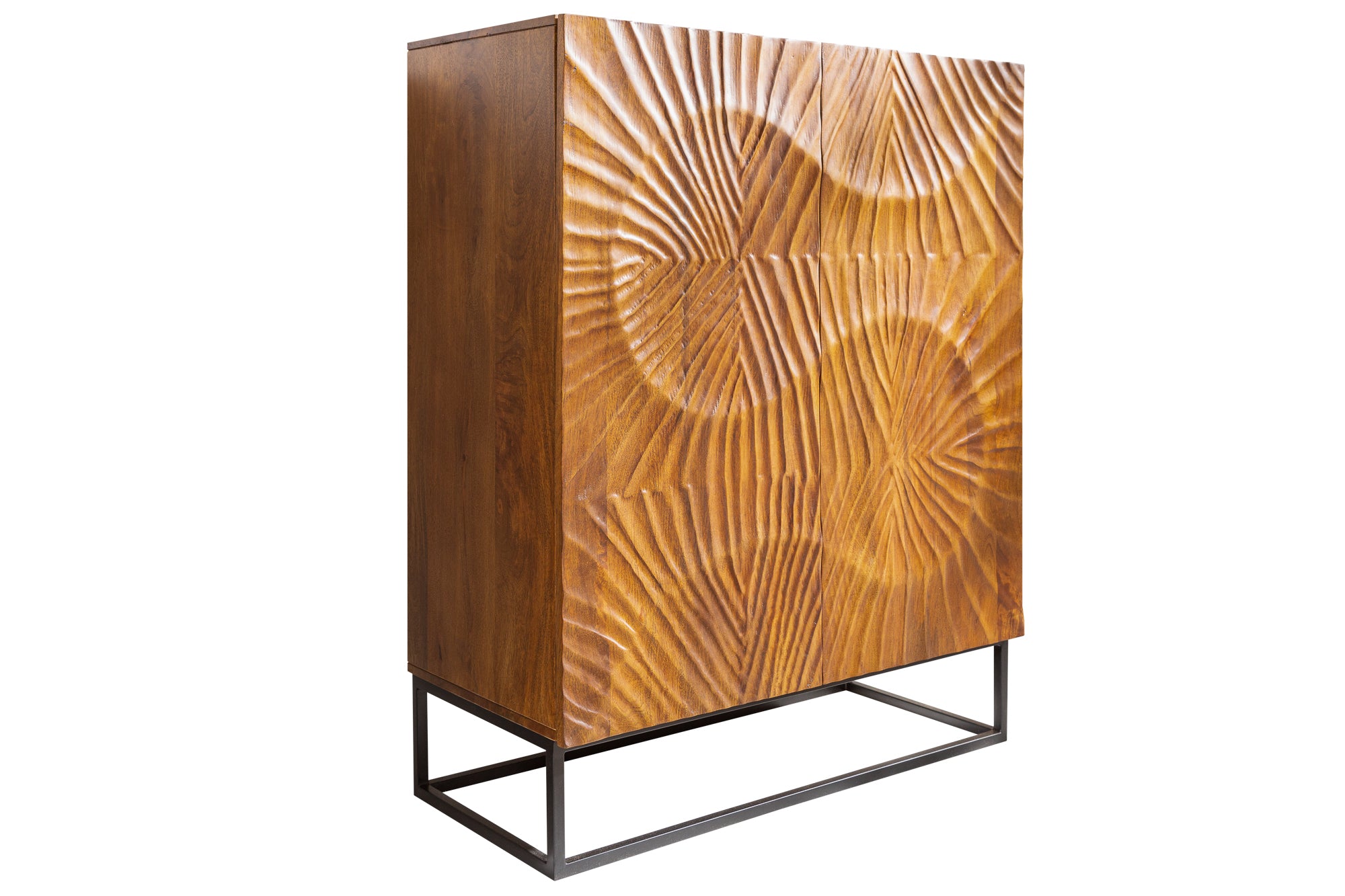 Cabinet Fossil 120cm Mango Wood Brown