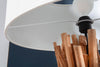 Floor Lamp Servant 153cm Longan Wood Natural