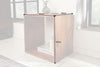 Side Table Makassar 43cm Mango Wood Natural