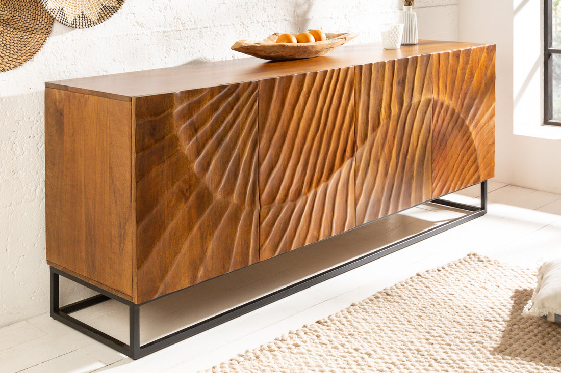 Sideboard Fossil 177cm Mango Wood Brown