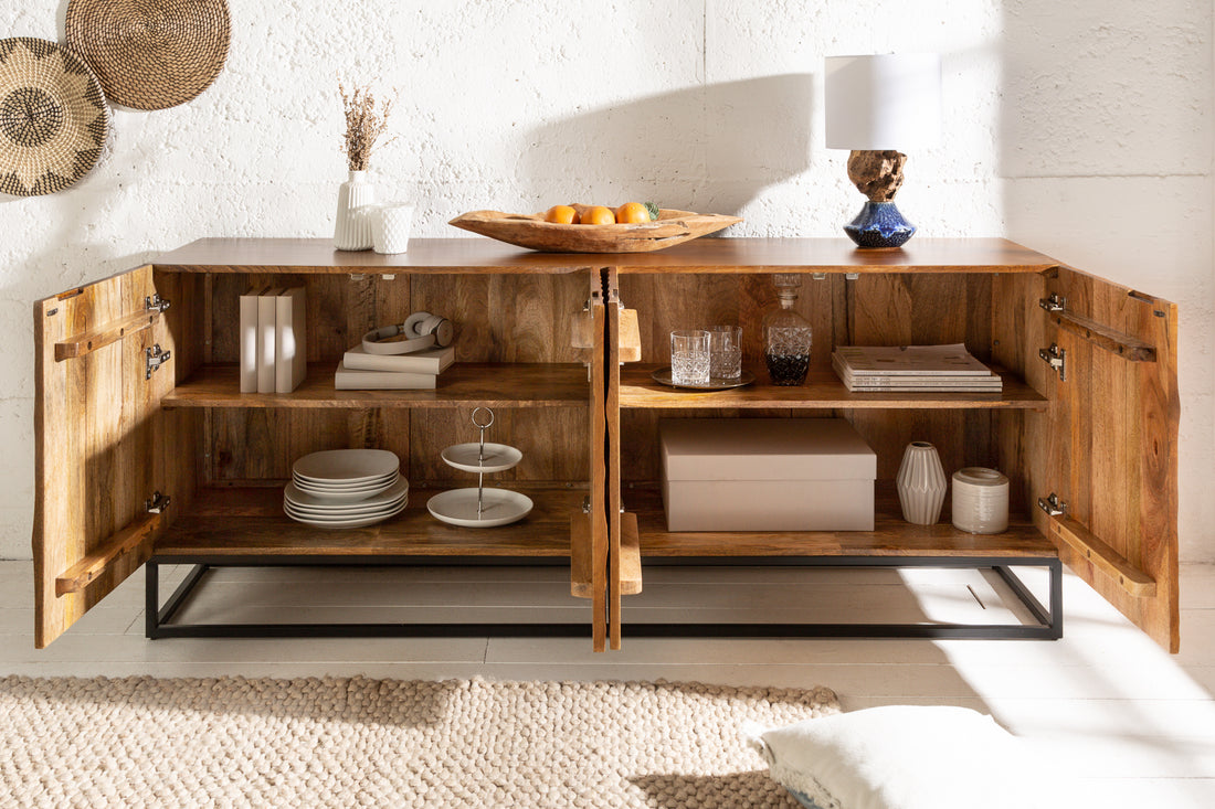 Sideboard Fossil 177cm Mango Wood Brown