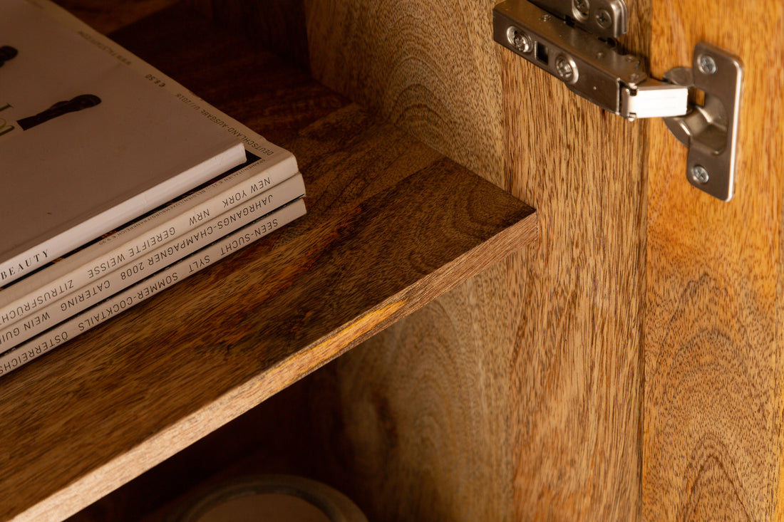 Sideboard Fossil 177cm Mango Wood Brown