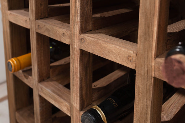 Wine Cabinet Hemingway 81cm Recycled Wood