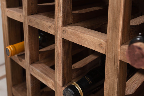 Wine Cabinet Hemingway 56cm Recycled Wood