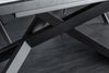 Dining Table Galactic 180-220-260cm Ceramic White Marble Look