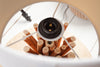 Table Lamp Euphoria 56cm Longan Wood Beige