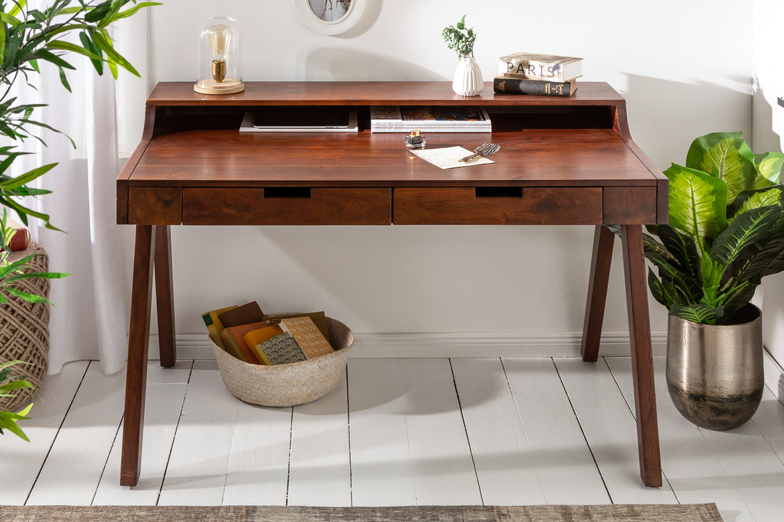 Desk Monsoon 100cm Acacia Wood Brown