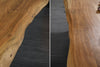 Dining Table Monolith 200cm Acacia Wood Honey X-Frame
